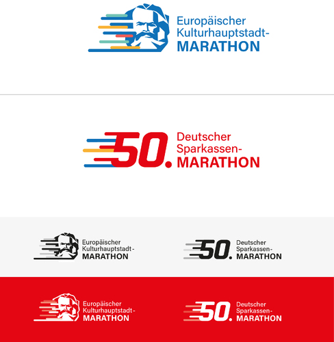 Logo für einen Marathon